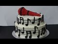 how to make music cake how to make music cake