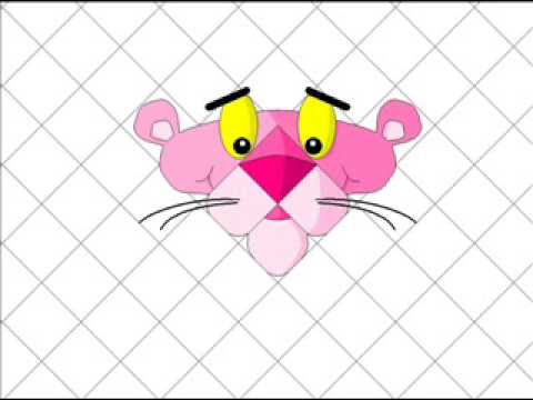 0 COMO DIBUJAR A LA PANTERA ROSA 