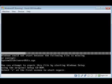 how to rebuild ntfs