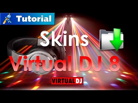 how to change virtual dj skin