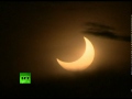 Video: Rare 'ring of fire' solar eclipse seen across Asia