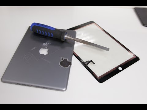 Apple iPad Air Space Grey Scratch Test
