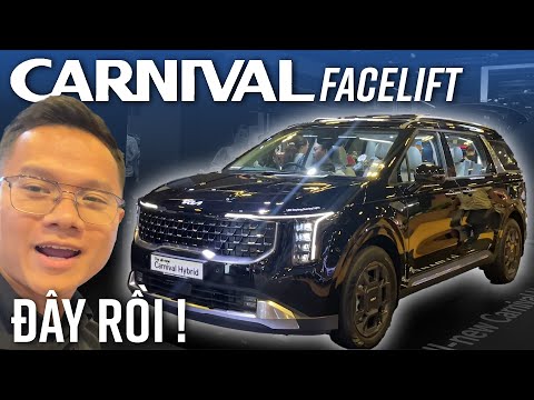 Kia Carnival Facelift đây rồi!!! Vuông vức như Telluride, mâm lấy từ EV9