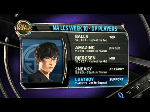 S4 NA LCS Summer Split 2014 Week 10 results + overall MVP and 5 OP Players announcement!