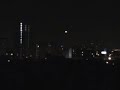 Guy Fawkes fireworks from Canary Wharf to Hackney