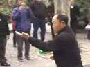 Kung Fu Demonstrations In People's Park, Shanghai