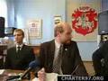 Видео с пресс-конференции, выступление Лявона Борщевского