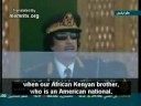 Qadhafi Loves Obama Qadhafi Loves Obama