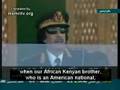 Qadhafi Loves Obama