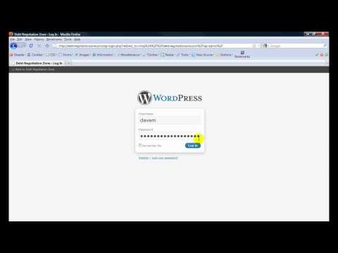 how to login with wordpress