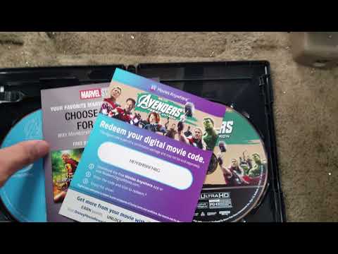 Avengers: Age of Ultron 4K UHD and The Chronicles of Narnia: The Voyage of The Dawn Treader BD Unbox