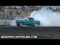 CURUPT huge donuts burnout at Supernats 2009