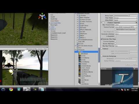 preview-Create a FPS Game in Unity 3D #8 - Adding A Crosshair (TechzoneTV)
