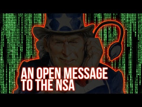 An Open Message to The NSA