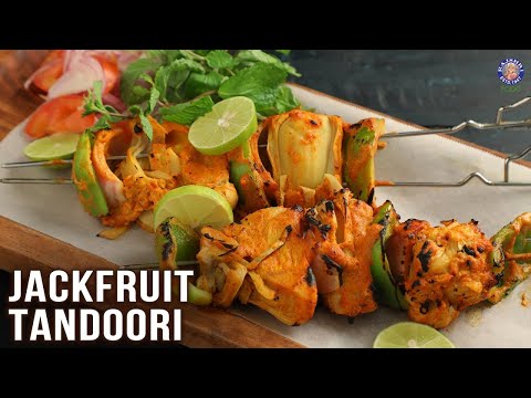 Tandoori Jackfruit | Tasty Jackfruit Snack | Kathal Tikka | How To Cut Kathal | Jackfruit Recipe