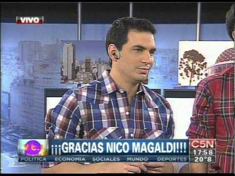 C5N - VIVA LA TARDE: DESPEDIDA DE NICOLAS MAGALDI