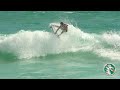 Mick Manning surfing