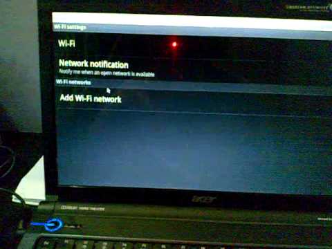 android x 86 on acer aspire 4736