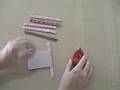  Creating Ribbon Covered Chipboard Accents