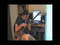 Bass Guitar solo with Double Thumb & Tapping Technique - \"Clenching\"  -  by Claudio Signorile -