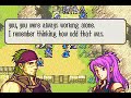 Fire Emblem - The sacred Stones: Support Marisa - Gerik C