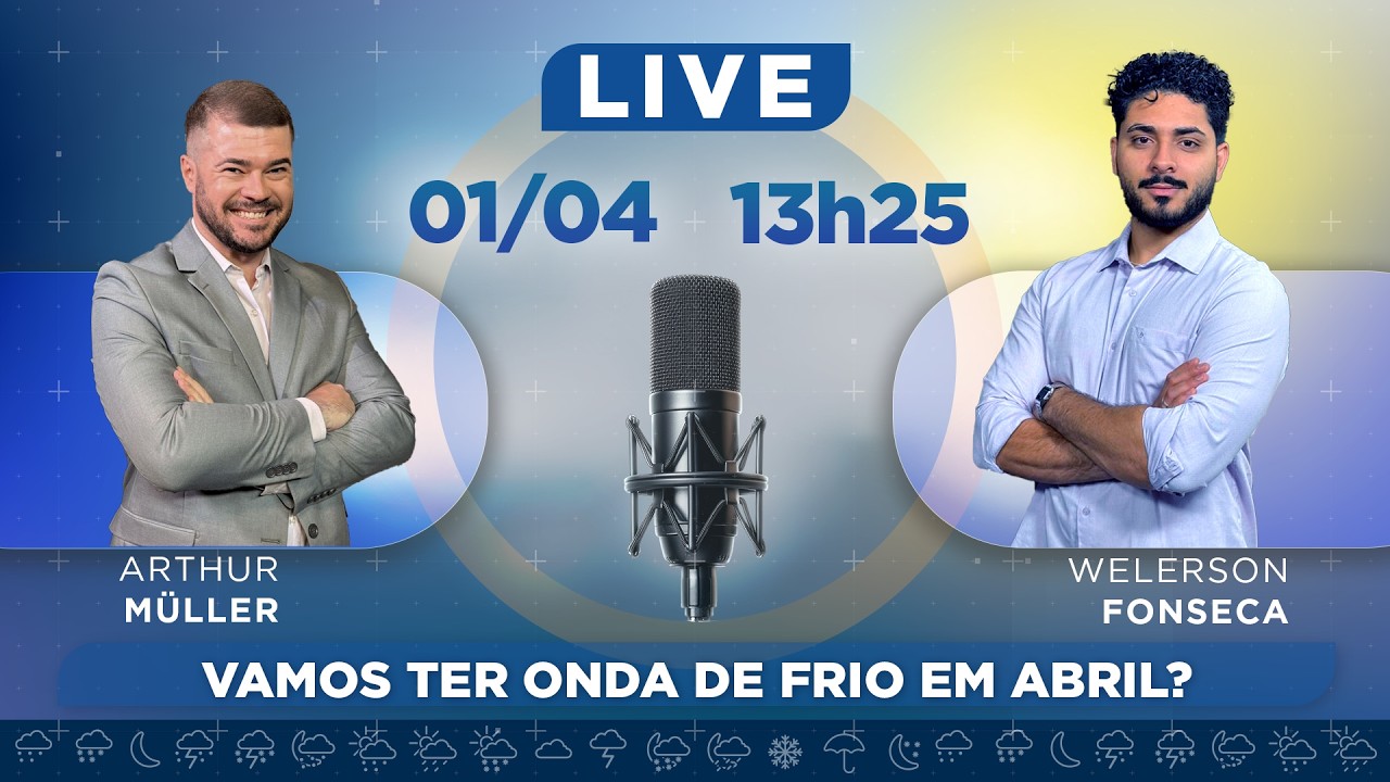 Vamos ter onda de frio em abril?
