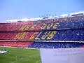camp nou. semifinal champions league bar�a - milan.
fcb supporters.