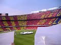 camp nou. semifinal champions league bar�a - milan.
fcb supporters.