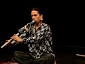 Steev Kindwald plays the Indian flute