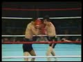 Alexis Arguello contre le rayon Mancini