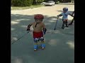 Cool Dude Rollerblading