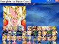 dbz mugen new combat customs goku vejita and gogeta