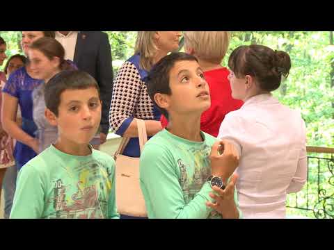 Un grup de copii din familii social-vulnerabile au vizitat Reședința de Stat de la Condrița