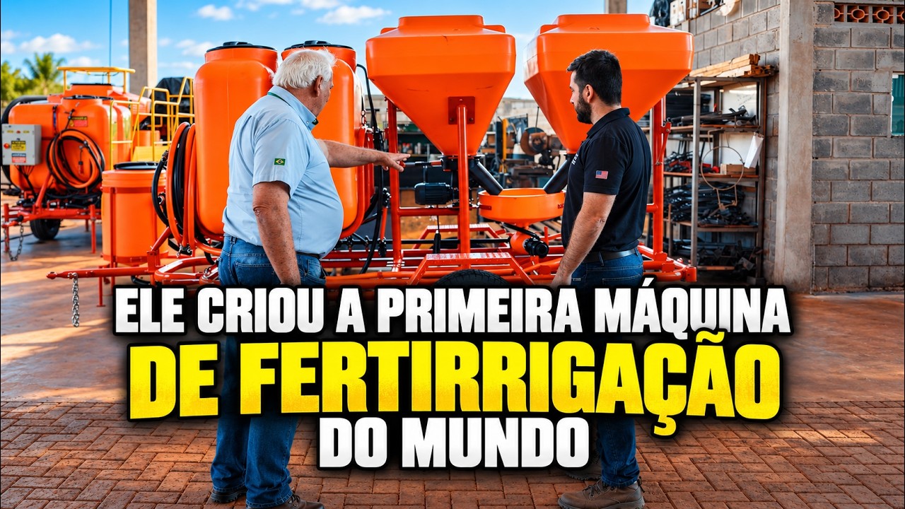 O segredo do Injeferd - O injetor de fertilizantes mais conhecido do Brasil