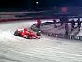 ferrari F248 sul ghiaccio a Madonna di Campiglio