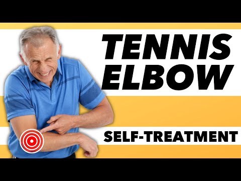 how to cure tennis elbow