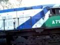 Locomotive General Motor G22. Ralenti