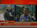 Los militares que controlan la ciudad de Cobija, capital de Pando, detuvieron hoy al prefecto (gobernador) de esta región, el opositor Leopoldo Fernández, al que el Ejecutivo boliviano acusa de ser responsable de la matanza ocurrida en días pasados.Según el canal estatal, los militares ocuparon la sede de la Prefectura pandina y escoltaron a Fernández hacia un vehículo en el que también se encontraba un legislador opositor de esta región.El prefecto, que al parecer no opuso resistencia, fue trasladado por los militares al aeropuerto de Cobija, donde embarcó en una avioneta al parecer hacia la ciudad de La Paz, indicó la misma fuente.