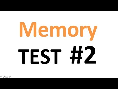 how to memory test