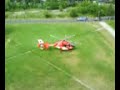 Notarzt Helikopter startet