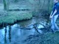 jackass log snapps when i cross it
