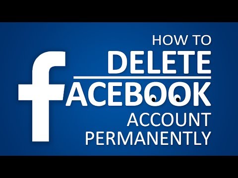 how to permanently delete a facebook account