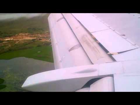 Landing at Harare International Airport
