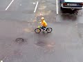 Matthias henter cykel Matthias henter cykel