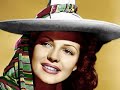 in honor of what would have been her 90th birthday, i've put together some of the photos of rita that i've colorized showing some of the fashions and styles of her films as well as of the time (mostly the 40s) to frank sinatra singing 