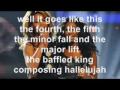Alexandra Burke Hallelujah With Lyrics!