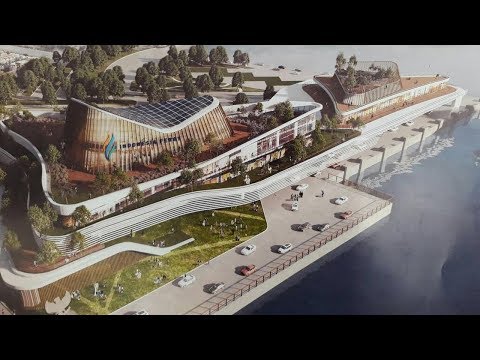 Mewah Banget Desain Model Infrastruktur Pelabuhan Dermaga Eksekutif Pelabuhan Merak dan Bakauheni