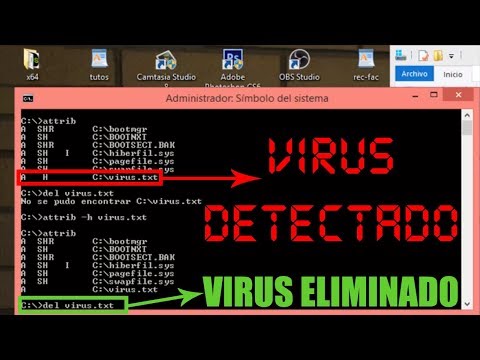 Como Eliminar Virus de Tu PC con CMD | FUNCIONA 2019 |