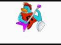 Clubpenguin Drawing-Boy Rockstar