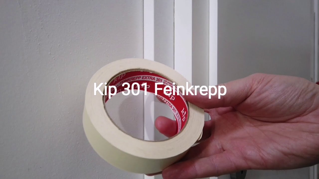 productvideo KIP 301 Masking tape extra - 50mtr